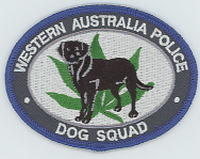 FOREIGN,AUSTRALIA,WESTERN AUSTRALIA POLICE K-9 4